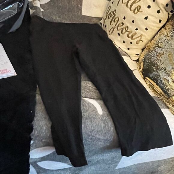 Large capri Spandex compression leggings the north face black - Picture 4 of 6
